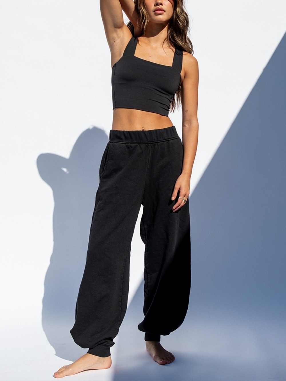 Left On Friday Field Day Sweatpant Black Medium New